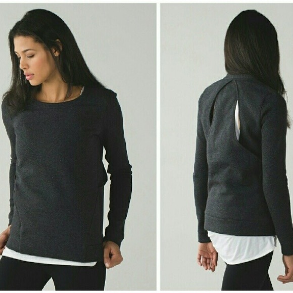 lululemon athletica Tops - Lululemon & Go Endeavor Heathered Black